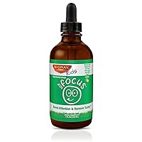 BIORAY Kids NDF Focus, Citrus - 4 fl oz - Supports Cognitive Function, Enhances Clarity & Promotes Steady Energy Levels - Non-GMO, Vegetarian, Gluten Free - 2-4 Month Supply