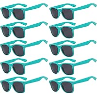 10Pcs Bulk Kids Sunglasses, UV Protected Kids Polarized Sunglasses, Anti-Glare Toddler Sunglasses, Boys Girls Sunglasses