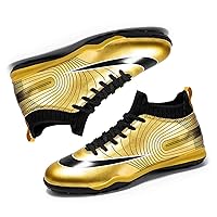 Unisex High top Soccer Boots Cleats Outdoor Athletic Sneaker Turf Football Shoes Spikes Indoor Youth AG Soccer Shoes