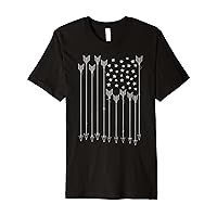 Stars And Arrows American Flag Premium T-Shirt