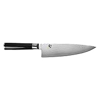 Cutlery Classic Western Cook's Knife 8”, Western-Style Chef's Knife, Ideal for All-Around Food Preparation, Authentic, Handcrafted Japanese Knife, Professional Chef Knife,Black