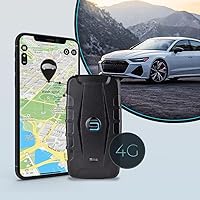 SALIND GPS Magnetic, up to 180 Days Battery - Car GPS Tracker for Vehicles, Motorcycles & Trucks, Car Tracker Device with Strong Built-in Magnet, Robust & Splash Proof - Real Time Car Tracking Device