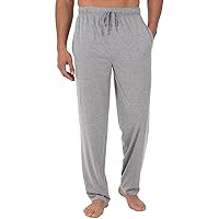 Fruit of the Loom Men's Extended Sizes Jersey Knit Sleep Pajama Lounge Pant (1 & 2 Packs)
