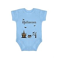 Halloween Pumpkin Baby Body Suit Horror Lantern Jumpsuit Clothes Baby Gift Baby Clothing 3 Months