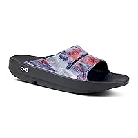 OOFOS OOahh Slide - Women - Lightweight Recovery Footwear - Reduces Stress on Feet, Joints & Back - Machine Washable