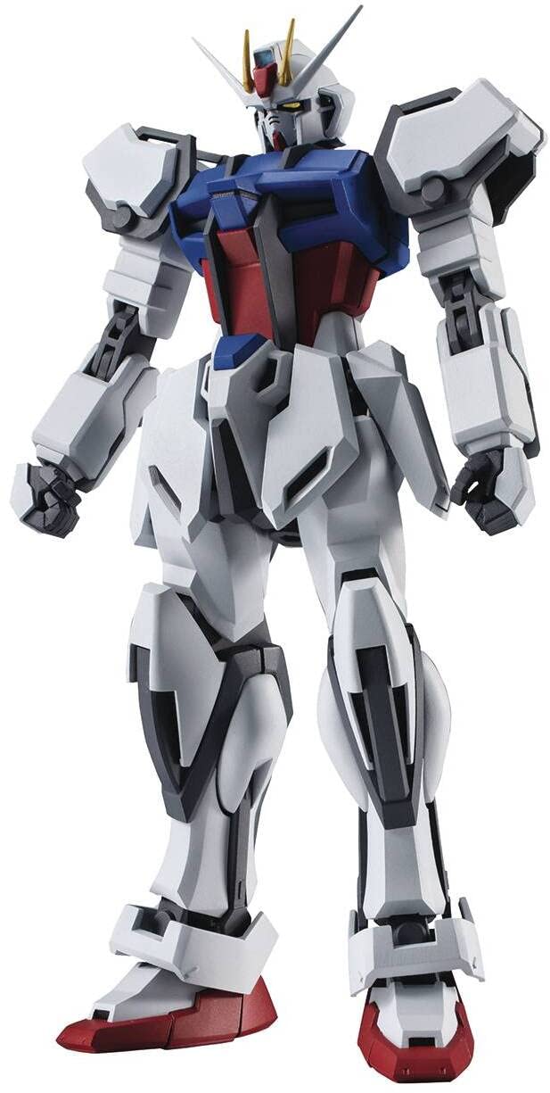 Amazon.com: Tamashii Nations Tamashi Nations - Mobile Suit Gundam Seed -  GAT-X105 Strike Gundam Version A.N.I.M.E, Bandai Spirits The Robot Spirits  : Toys & Games