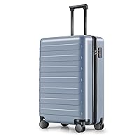 Carry on Luggage 22 X 14 X 9 Airline Approved, 20 Inch Luggage for 3-5 Days Travel, Double Spinner Wheels, 100% Hardshell PC, TSA Lock (Shadow, Rhine)