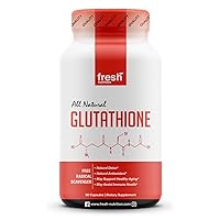 Glutathione Supplement - Strongest DNA Verified Glutathione Reduced - Vegan Friendly, Non GMO, Gluten & Soy Free