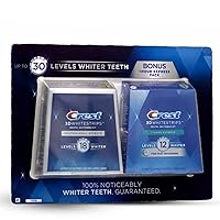 Crest 3D ProfessionalEffcets Whitestrips(40 CT) + 1 Hour Express Whitestrips(20 CT) - Pack of 2