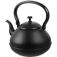 Luxshiny Tea Kettle Stovetop Whistling Teakettle Classic Vintage Teapot Stainless Steel Tea Pots for Stove Top Induction Gas Stove 2.0L