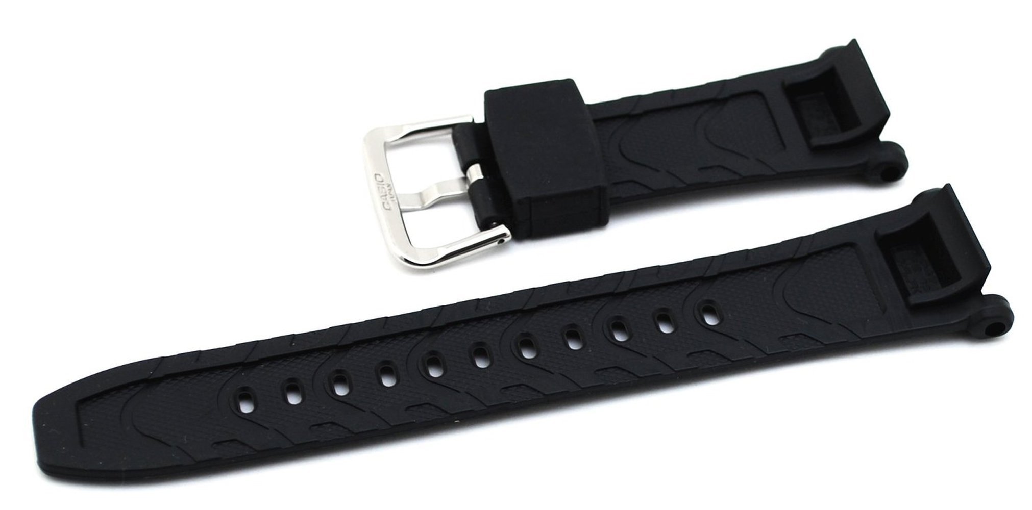 Casio Black Resin Pathfinder Series Watch Band - 18mm
