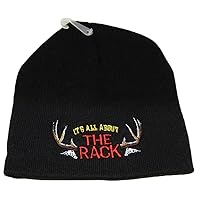 It's All About The Rack Deer Hunting Embroidered 8
