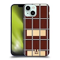 Head Case Designs Chestnut Guitar Fretboards Soft Gel Case Compatible with Apple iPhone 13 Mini