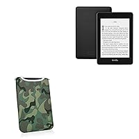 BoxWave Case Compatible with Amazon Kindle Paperwhite (4th Gen 2018) - Camouflage SlipSuit, Slim Design Camo Neoprene Slip On Pouch
