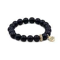 Kinsley Armelle Eternity Collection - Coal Bracelet