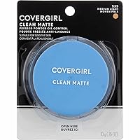 Clean Matte Pressed Powder Medium Light, .35 Ounce (packaging may vary)