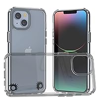 PunkCase for iPhone 14 Plus Case [Lucid 2.0 Series] [Slim Fit] [Clear Back] Thin Full Body Drop Protection W/PunkShield Screen Protector for iPhone 14 Plus (6.7