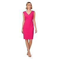 Adrianna Papell Women's Banded Jersey Dress