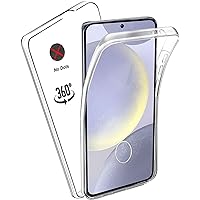 KP TECHNOLOGY Galaxy S24 Plus Case - (360 Front + Back Protection) Full Complete Protection For Samsung Galaxy S24 Plus - Clear
