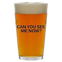 Can You See Me Now Asshole - Beer 16oz Pint Glass Cup