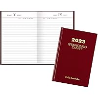 AT-A-GLANCE 2023 Daily Diary, Standard Diary, 5-1/2