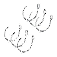 D.Bella Fake Nose Ring Hoop Fake Septum Fake Nose Ring Stud Faux Fake Nose Ring Piercing Nose Cuffs for Non Pierced Nose Magnetic Nose Ring Jewelry for Women Men