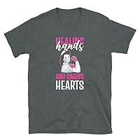Healing Hands & Caring Hearts Pediatric Nurse PED T-Shirt