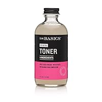 S.W. Basics Toner, Witch Hazel Face Toner for Sensitive Skin and Acne-Prone Skin, Organic and Cruelty Free, 4.0 fl oz