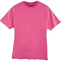 Hanes Men's Short Sleeve Beefy T-Shirt (Wow Pink, XX-Large)