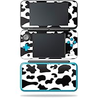 MightySkins Skin Compatible with Nintendo New 2DS XL - Cow Print | Protective, Durable, and Unique Vinyl Decal wrap Cover | Easy to Apply, Remove, and Change Styles | Made in The USA