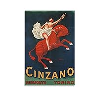 Vermouth Cinzano (Poster) Poster Decorative Painting Canvas Wall Art Living Room Posters Canvas Art Poster And Wall Art Picture Print Modern Family Bedroom Decor Posters 12x18inch(30x45cm)
