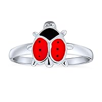 Bling Jewelry Garden Insect Nature Filigree Butterfly,Snake, Lizard, Lucky Red Ladybug Midi Band Toe Ring For Women Teens Oxidized .925 Silver Sterling Adjustable