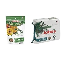 Jobe's Fertilizer Spikes All-Purpose 50 Count and Slow Release Evergreen 9 Count