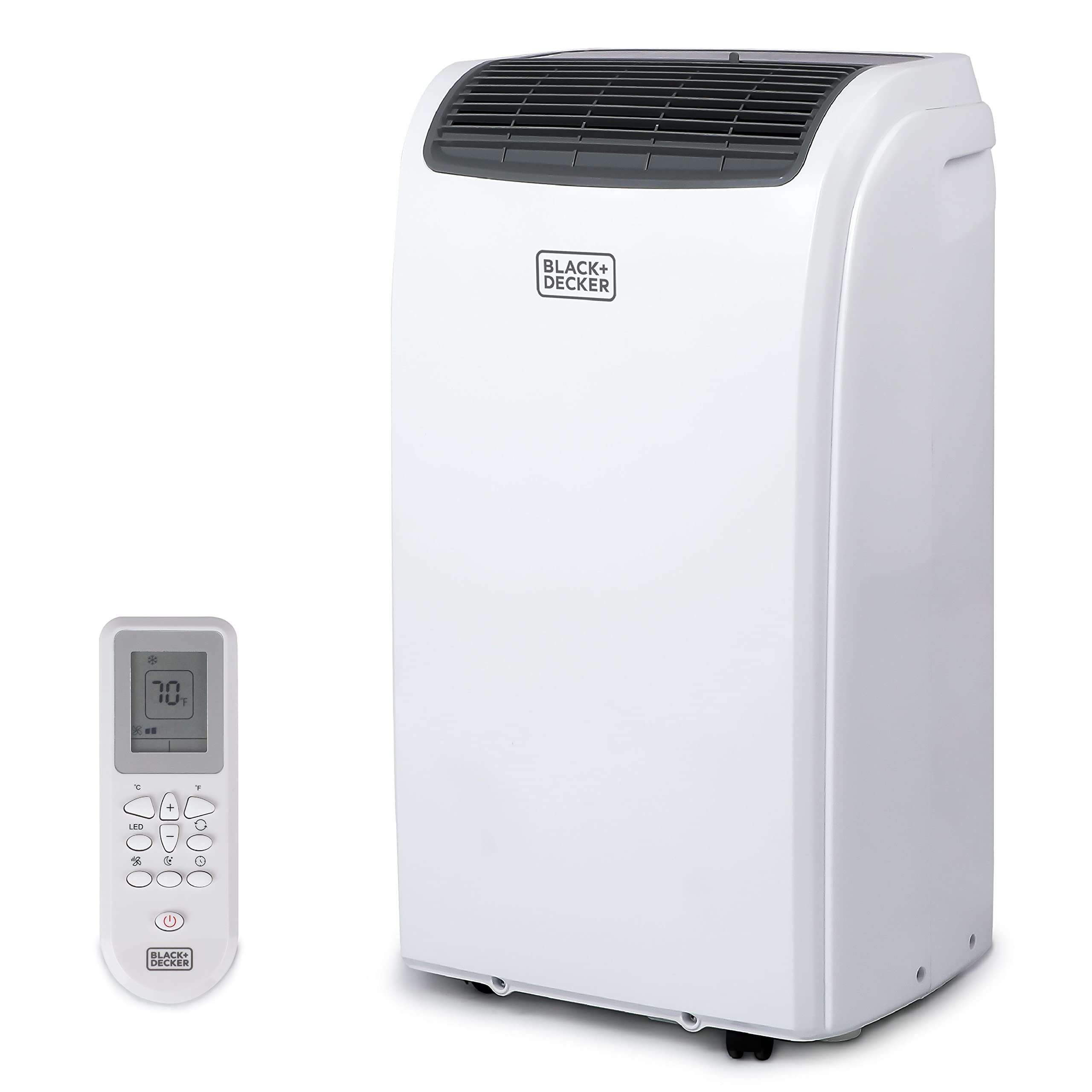 BLACK+DECKER 14,000 BTU Air Conditioner Portable for Room and Heater up to 700 Sq. Ft, 4-in-1 AC Unit, Dehumidifier, & Fan, Portable AC with Installation Kit & Remote Control @ The following redundant information [heater,2][conditioner,2][air,2] should be
