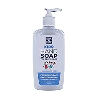 Kiss My Face Kids Hand Soap, Fragrance-Free, Cleanse And Hydrate Skin, Vegan & Cruelty-Free, Easy To Use Hand Soap Pump, Suitable For Sensitive Skin, 9 Fl Oz Bottle