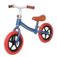 11 inch Kids Balance Bike for 2-6 Years Old Children, Adjustable Heights, Dark Blue