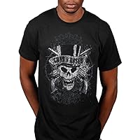 Men's Guns N Roses Faded Skull Short Sleeve T-Shirt