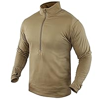 Base II Zip Pullover Coyote Brown / X-Large