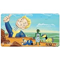 Ultra PRO - Fallout Playmat - Ravages of War - for Magic: The Gathering, Limited Edition Collectible Trading Tabletop Gaming Essentials Accessory Supplies