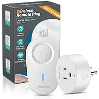 Syantek Wireless Remote Control Outlet Combo Kit, Remote Switch