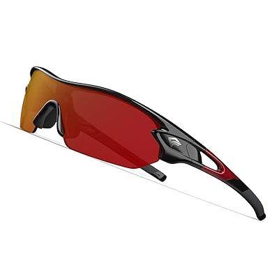 TOREGE Polarized Sports Sunglasses for Men Women Cycling Running Driving Fishing Glasses TR002