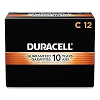 DURACELL Mn140012 Coppertop Alkaline Batteries, C, 12/Bx