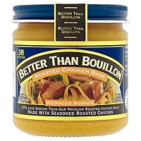 Better Than Bouillon Reduced Sodium Roasted Chicken Base, 8 oz Jar (Single Unit)