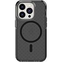 tech21 iPhone 14 Pro Evo Check Compatible with MagSafe® – Shock-Absorbing & Slim Protective Phone Case with 16ft FlexShock Multi-Drop Protection & Extra Buttons