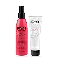 Keratin Complex Blow Dry Essential Kit - Keratin Obsessed (5oz) + Infusion Keratin Replenisher (4oz)
