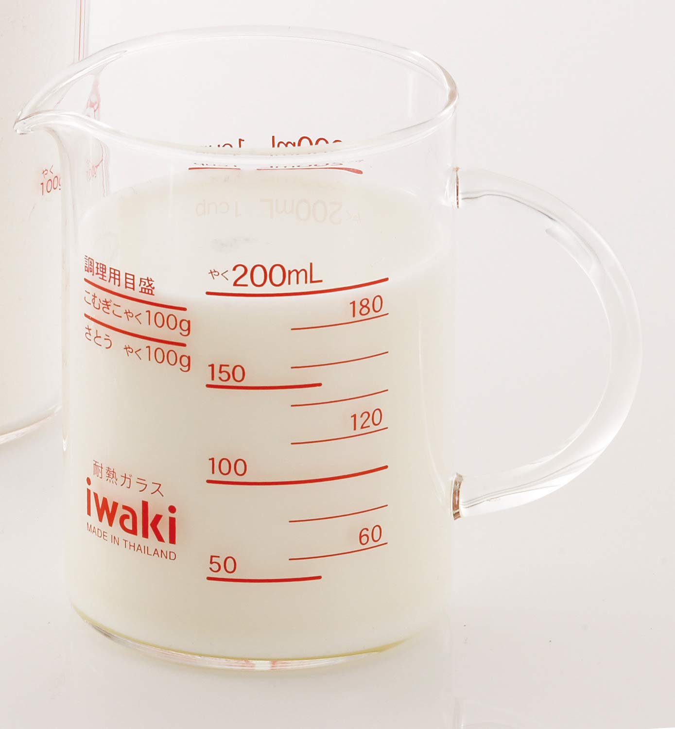 iwaki Heat Resistant Glass Measuring Cup - Globalkitchen Japan