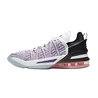 Nike Kid's Lebron 18 gs Basketball Shoes, Purple, 7 Big Kid