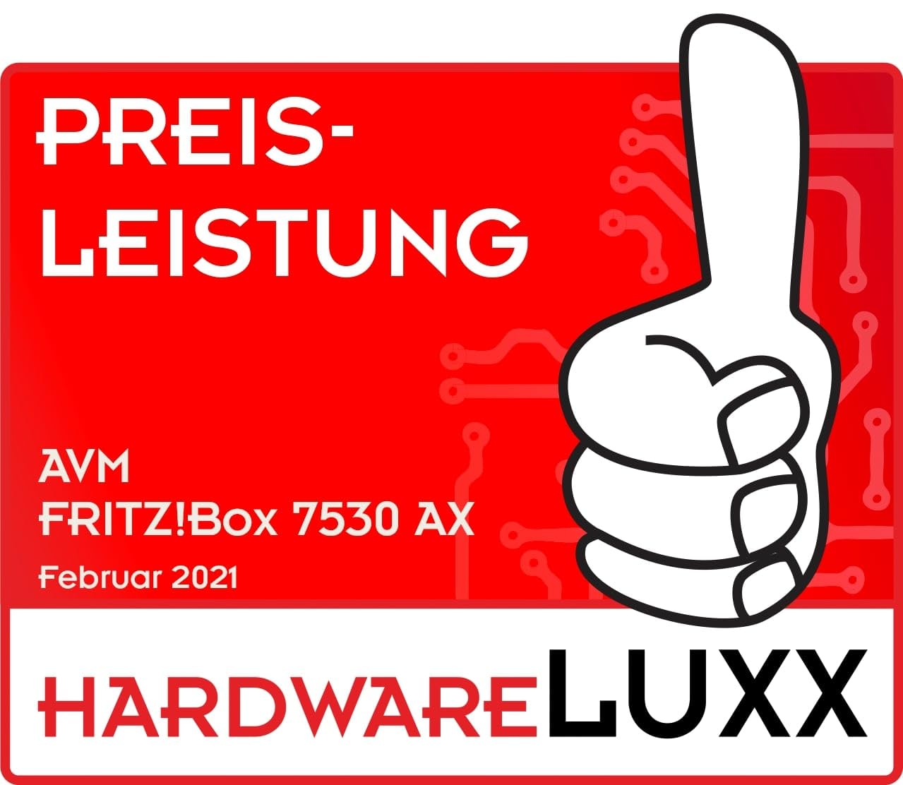 AVM FRITZ!Box 7530 AX WI-FI 6 Router (DSL/VDSL,1.800 MBit/s (5GHz)&600 MBit/s (2,4 GHz),bis zu 300 MBit/s mit VDSL-Supervectoring 35b,WLAN Mesh,DECT-Basis,Media Server,geeignet Deutschland)