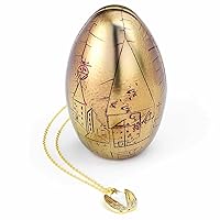 HARRY POTTER Boxed Golden Egg Gift Tin with Necklace - Gold, One Size, Zinc