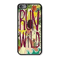 Personalize iPod Touch 6 Cases - American Hippie Art Hard Plastic Phone Cell Case for iPod Touch 6